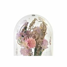 DKD Home Decor Dekorativna figura DKD Home Decor Crystal Pink Yellow (6 x 6 x 9 cm) (2 enoti)