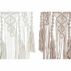 DKD Home Decor Viseča dekoracija DKD Home Decor Acacia Macrame Boho (25 x 1 x 95 cm) (2 enoti)