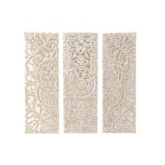 DKD Home Decor Stenska dekoracija DKD Home Decor White MDF Wood (30 x 2 x 89 cm)