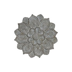 DKD Home Decor Stenska dekoracija DKD Home Decor Grey Cement Mandala (35 x 3 x 35 cm)