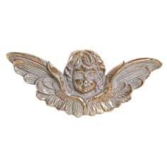 DKD Home Decor Dekorativna figura DKD Home Decor Angel (33 x 7 x 15 cm)