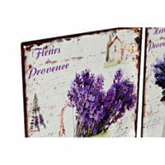 DKD Home Decor Stenska dekoracija DKD Home Decor Vintage Metal Lavendar (25 x 1 x 33 cm) (4 enote)