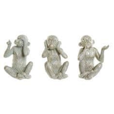 DKD Home Decor Dekorativna figura DKD Home Decor Grey Resin (6,5 x 5,5 x 9,5 cm) (3 enote)