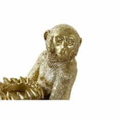 DKD Home Decor Dekorativna figura DKD Home Decor Golden Resin Colonial Monkey (8 x 11 x 14 cm)