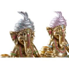 DKD Home Decor Dekorativna figura DKD Home Decor Golden Resin Multicolor (22,5 x 12,5 x 23 cm)