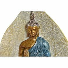 DKD Home Decor Dekorativna figura DKD Home Decor Rdeča modra zlata oranžna Buda smola (11,3 x 4 x 15,3 cm) (3 enote)