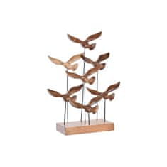 DKD Home Decor Dekoracija DKD Home Decor Aluminium Acacia Birds (30 x 9,5 x 38 cm)