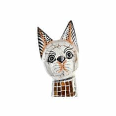 DKD Home Decor Dekorativna slika DKD Home Decor 3 Brown White Tropical Cats Albasia wood (19 x 7 x 100 cm) (80 cm)