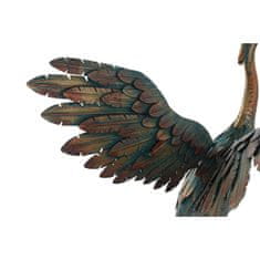 DKD Home Decor Dekorativna slika DKD Home Decor Blue Copper Oriental Heron 53 x 47 x 107 cm (2 enoti)