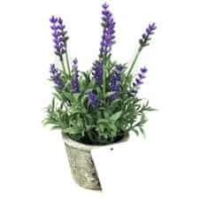 DKD Home Decor Dekorativni cvetovi DKD Home Decor Lilac Lavendar Cement Iron PE (10 x 10 x 22 cm)