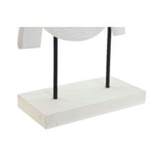 DKD Home Decor Dekorativna slika DKD Home Decor Črna MDF Bela (16 x 7 x 30,5 cm)