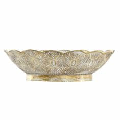 DKD Home Decor Osrednji del DKD Home Decor Crystal Golden Metal Arab (36 x 36 x 10 cm)