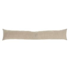 DKD Home Decor Postavka za vrata DKD Home Decor Brown Polyester White (2 enoti) (85 x 16 x 15 cm)