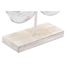 DKD Home Decor Dekorativna slika DKD Home Decor Brown White Bamboo Tropical MDF Wood List rastline (17 x 6 x 27 cm)