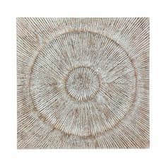 DKD Home Decor Stenska dekoracija DKD Home Decor Bela moderna MDF lesa (120 x 2 x 120 cm)