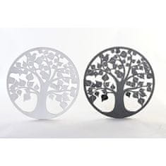 DKD Home Decor Stenska dekoracija DKD Home Decor Tree Metal Traditional (2 enoti) (40 x 1 x 40 cm)