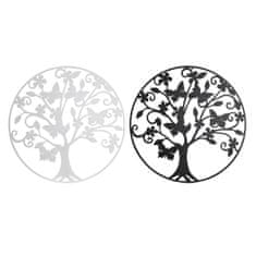 DKD Home Decor Stenska dekoracija DKD Home Decor Tree Metal Shabby Chic (99 x 1 x 99 cm) (2 enoti)