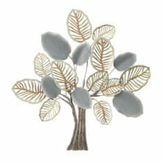 DKD Home Decor Stenska dekoracija DKD Home Decor Tree Metal Multicolor Modern (96 x 7,6 x 100 cm)