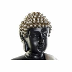 DKD Home Decor Dekorativna slika DKD Home Decor Black Silver Buddha Oriental 50 x 30 x 74 cm