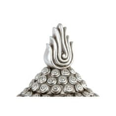 DKD Home Decor Dekorativna slika DKD Home Decor Silver Black Buddha Resin Oriental Head (27 x 24 x 49 cm)