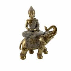 DKD Home Decor Dekorativna figura DKD Home Decor Slon Zlata smola Oriental (17 x 8,5 x 23,5 cm)