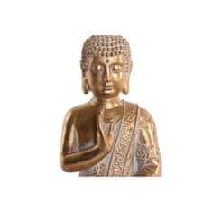 DKD Home Decor Dekorativna figura DKD Home Decor Golden Buddha Resin Oriental (13,4 x 10,3 x 24,3 cm) (2 enoti)