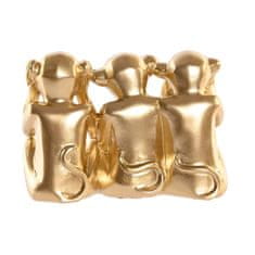 DKD Home Decor Dekorativna figura DKD Home Decor Golden Resin Colonial (13,5 x 6,5 x 9,7 cm)