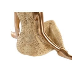 DKD Home Decor Dekorativna figura DKD Home Decor Golden Yoga 19,5 x 11,5 x 18 cm (2 enoti)