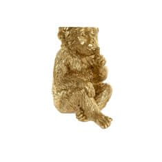 DKD Home Decor Dekorativna figura DKD Home Decor Golden Resin Colonial Monkey (6 x 6,5 x 8,5 cm) (3 enote)