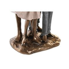 DKD Home Decor Dekorativna figura DKD Home Decor 17 x 10,5 x 35 cm Večbarvna družina (2 enoti)