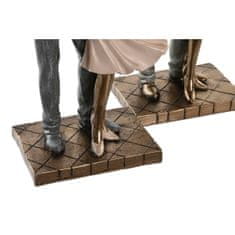 DKD Home Decor Dekorativna figura DKD Home Decor 14 x 8,5 x 29,5 cm Večbarvna družina (2 enoti)