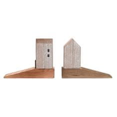 DKD Home Decor Postavka za vrata DKD Home Decor Pinewood (16 x 6 x 12 cm) (2 enoti)