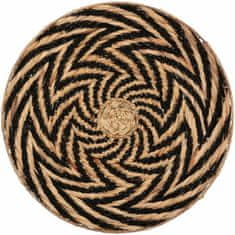 Atmosphera Stenska dekoracija Atmosphera Brown wicker Black (3 kosi)