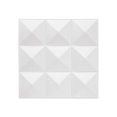 Atmosphera Nalepke Atmosphera Ornamental With relief Tile White 6 enot (30 x 30 x 1,4 cm)