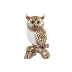 DKD Home Decor Dekorativna figura DKD Home Decor Resin Owl (10 x 7 x 17 cm)