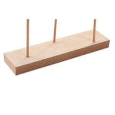 DKD Home Decor Dekorativna figura DKD Home Decor Naravna kovina Bela MDF les (32 x 6 x 38,5 cm)