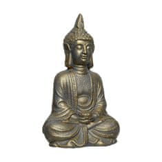 BigBuy Dekorativna figura Buda Zlata smola (22,5 x 17 x 37 cm)