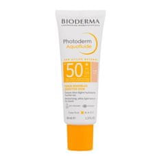 Bioderma Photoderm Aquafluid Tinted SPF50+ obarvan fluid za obraz z visoko zaščito pred uv žarki 40 ml Odtenek light unisex