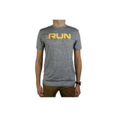 Under Armour Majice siva S Run Front Graphic SS Tee