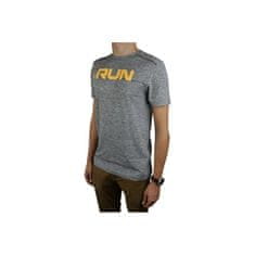 Under Armour Majice siva S Run Front Graphic SS Tee