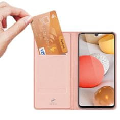 HURTEL Etui ovitek Skin Pro Bookcase za Samsung Galaxy A42 5G roza