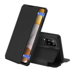 HURTEL Etui ovitek Skin Pro Bookcase Skin X za Samsung Galaxy A42 5G črn