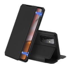 HURTEL Etui ovitek Skin Pro Bookcase Skin X za Samsung Galaxy A72 4G črn