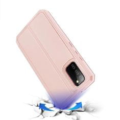HURTEL Etui ovitek Skin Pro Bookcase Skin X za Samsung Galaxy A02s EU roza