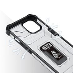 HURTEL Etui ovitek Crystal Ring Armor za iPhone 12 mini črn