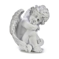 DKD Home Decor Dekorativna figura 24 x 27 x 28 cm Bela (4 enote)