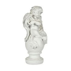 DKD Home Decor Dekorativna figura Angel bela 22 x 22 x 48 cm (2 enoti)