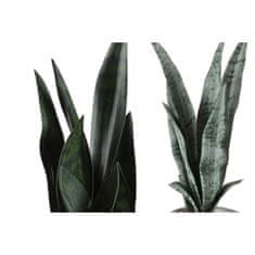 DKD Home Decor Okrasna rastlina DKD Home Decor Grey Green Resin PE (10,5 x 10,5 x 34,5 cm) (2 enoti)