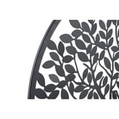 DKD Home Decor Stenska dekoracija DKD Home Decor Black Metal White Oriental (2 enoti) (60 x 1 x 60 cm)