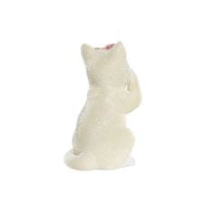 DKD Home Decor Dekorativna figura DKD Home Decor Beige White Resin Cat Shabby Chic (8,5 x 10 x 15 cm) (3 enote)